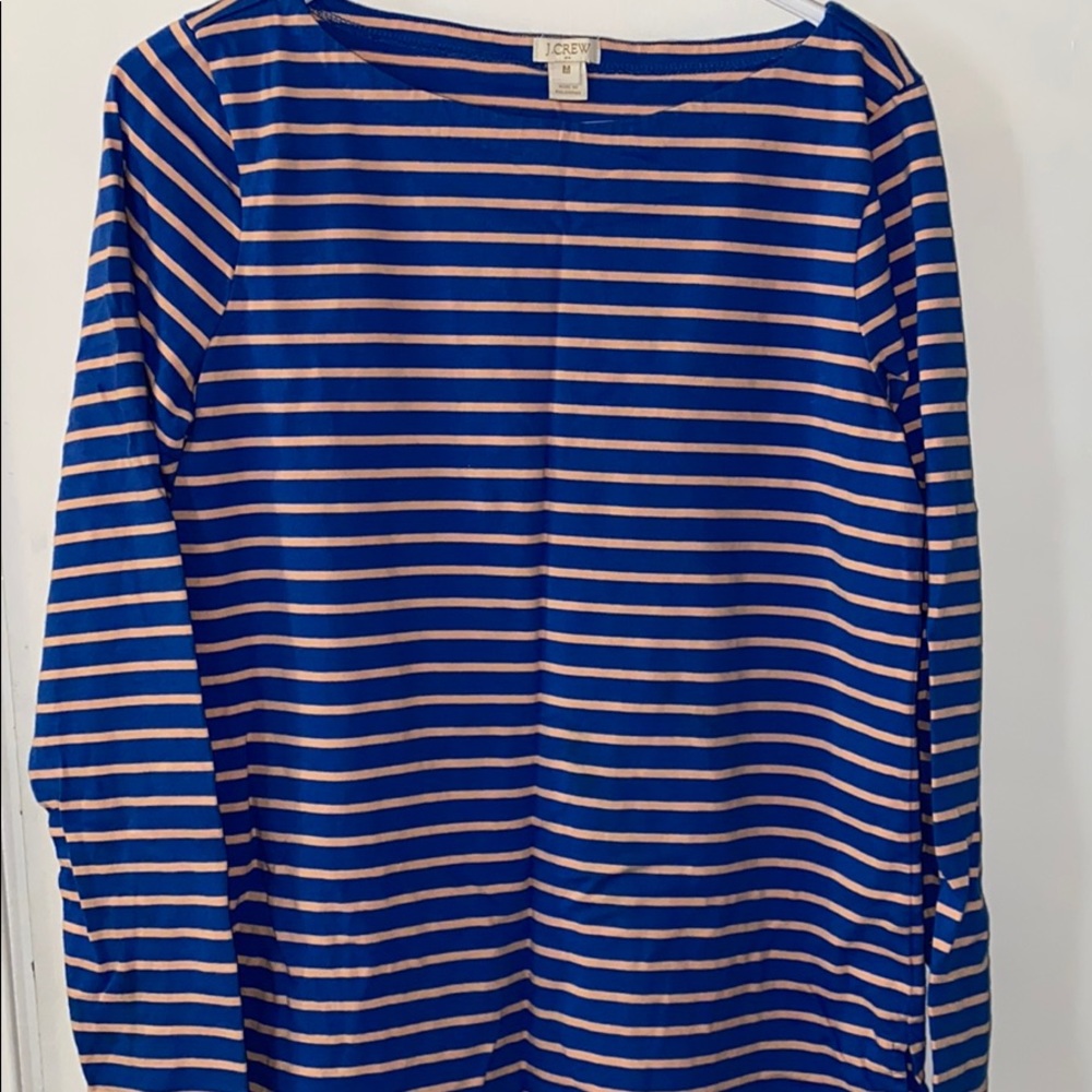 Jcrew boatneck stripped shirt
